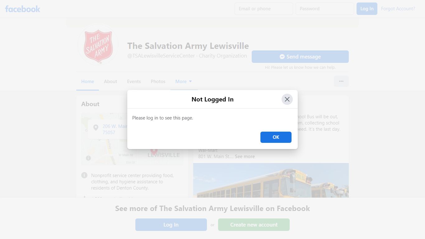 The Salvation Army Lewisville - Home - facebook.com