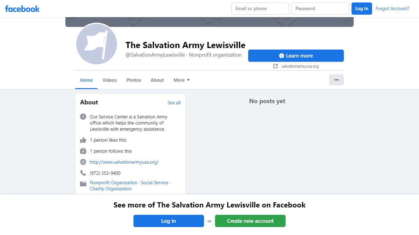 The Salvation Army Lewisville - Home - Facebook